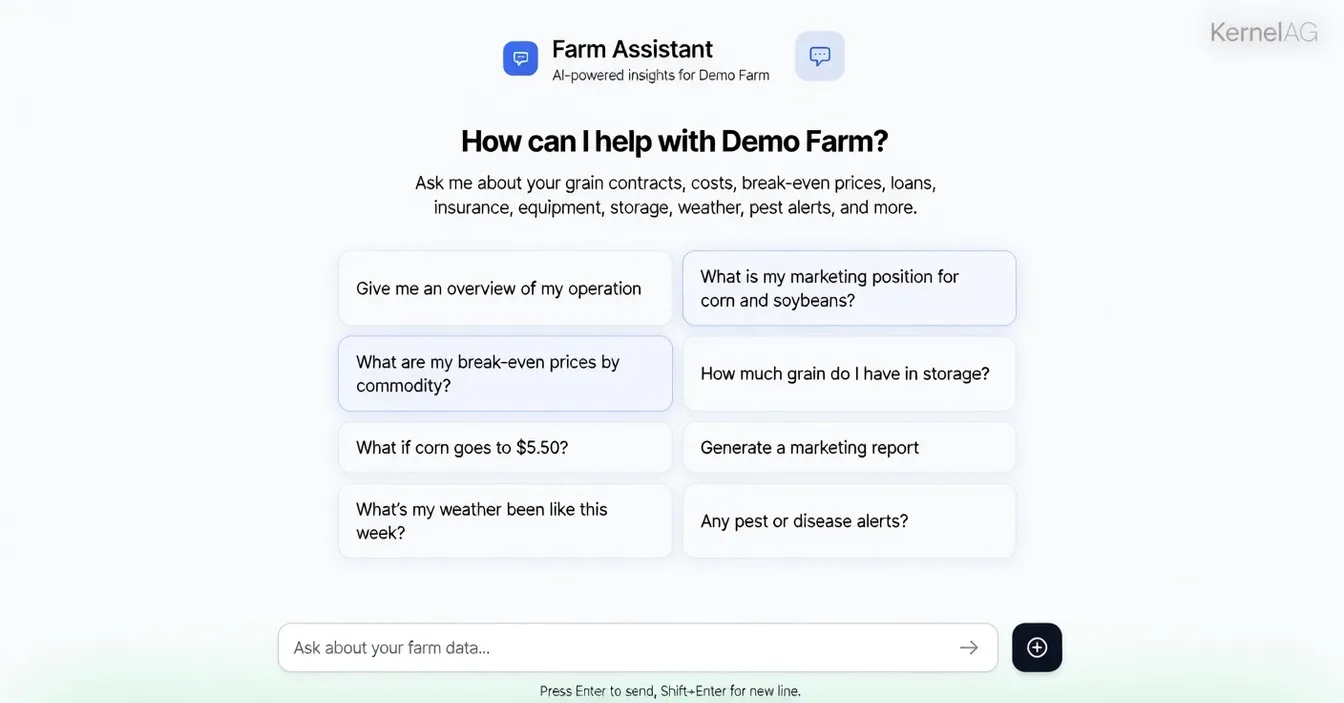 Farm Assistant AI screenshot